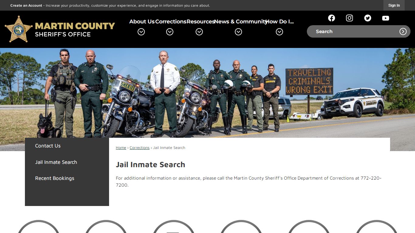 Jail Inmate Search | Martin County Sheriff's Office, FL